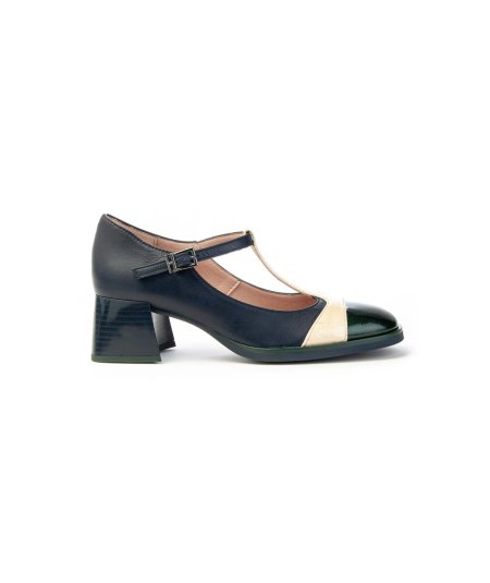 Hispanitas modello CHI243595 T Strap in pelle Donna