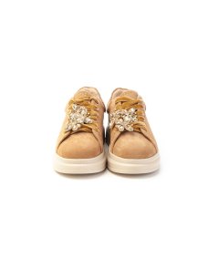 Sneaker Juliette Tosca Blu 2401s017 Accessorio Farfalle In Strass