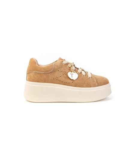 Sneaker Lily Tosca Blu Sf2402s033s Con Charms color Cuoio