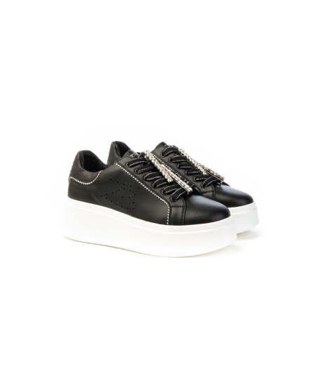 Sneaker Lily Tosca Blu Sf2402s025 Con Accessori Stassati