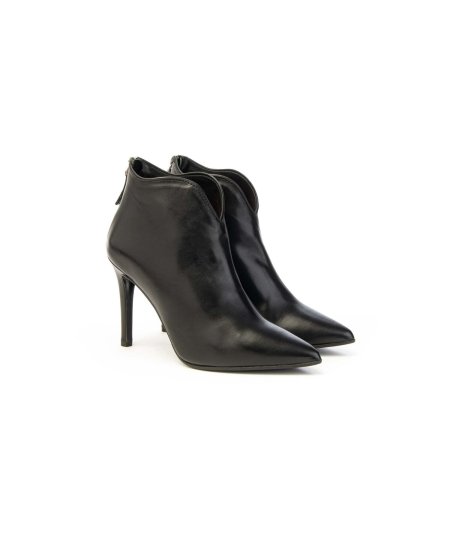 Stivaletto Franco Russo 6520 con Zip sul Tallone Tacco 90