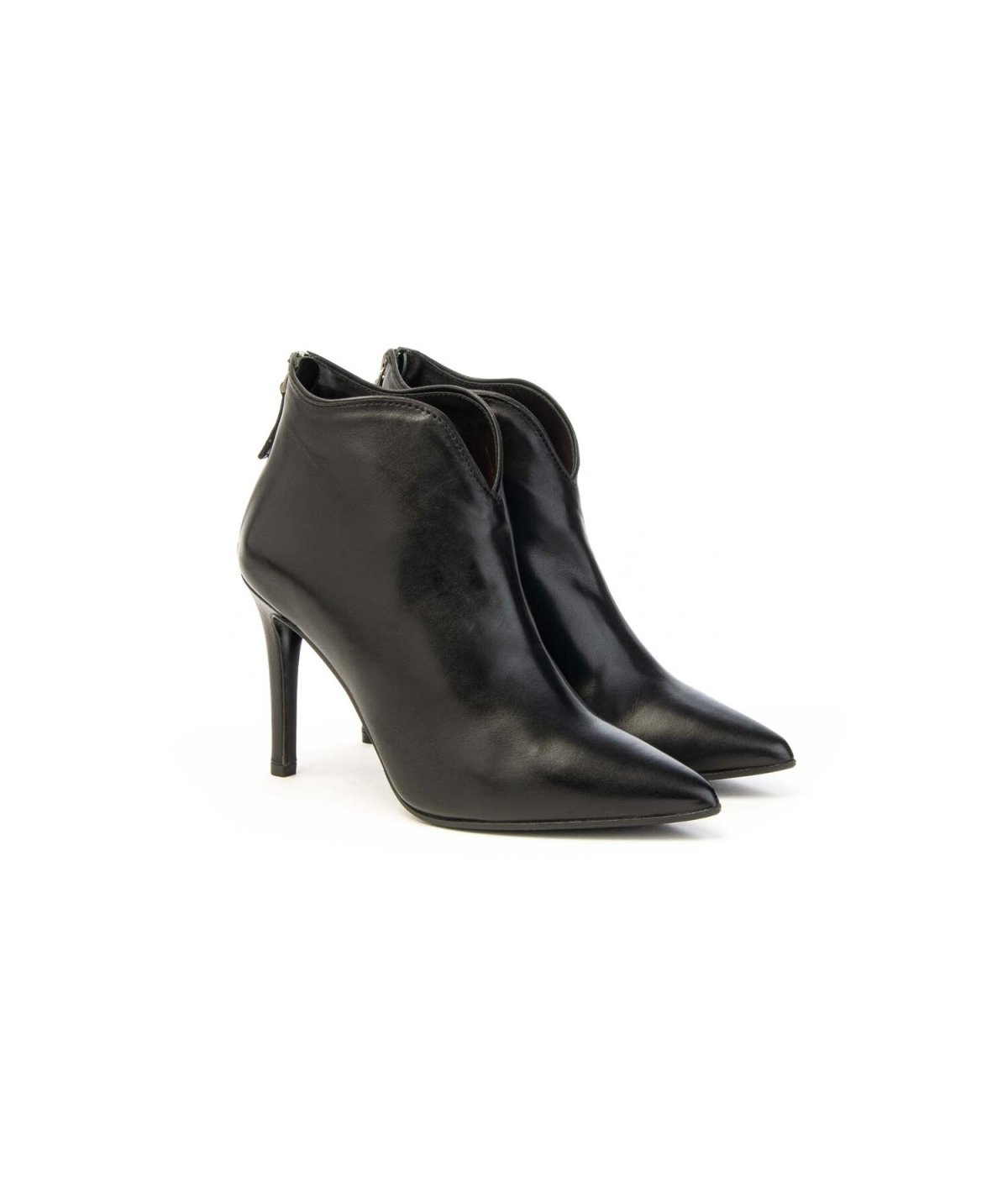 Stivaletto Franco Russo 6520 con Zip sul Tallone Tacco 90