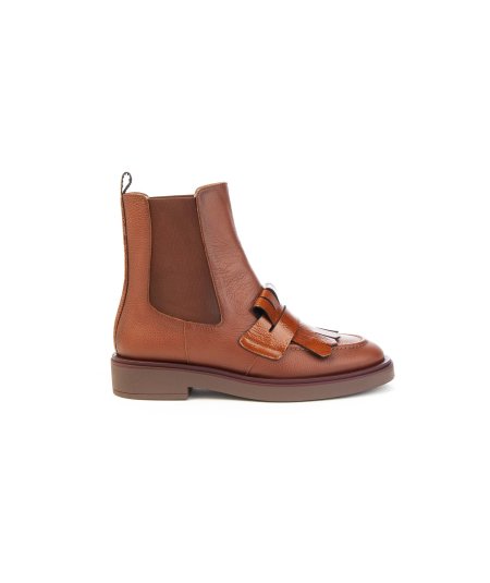 Stivaletto Hispanitas CHI243613C004 in pelle con frangia Donna