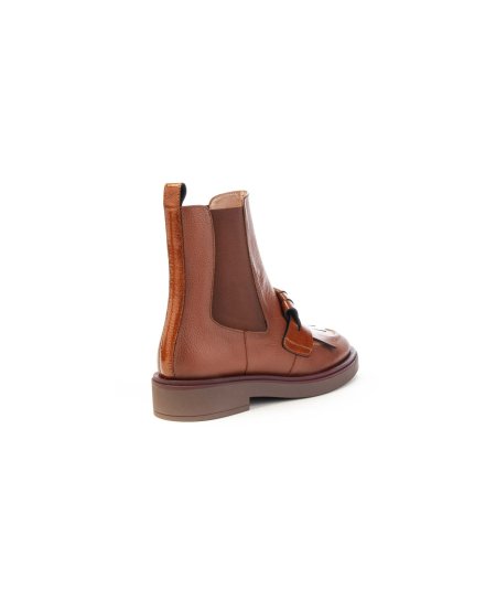 Stivaletto Hispanitas CHI243613C004 in pelle con frangia Donna