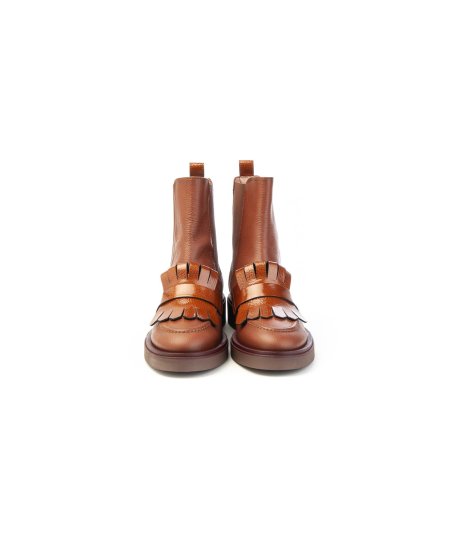Stivaletto Hispanitas CHI243613C004 in pelle con frangia Donna