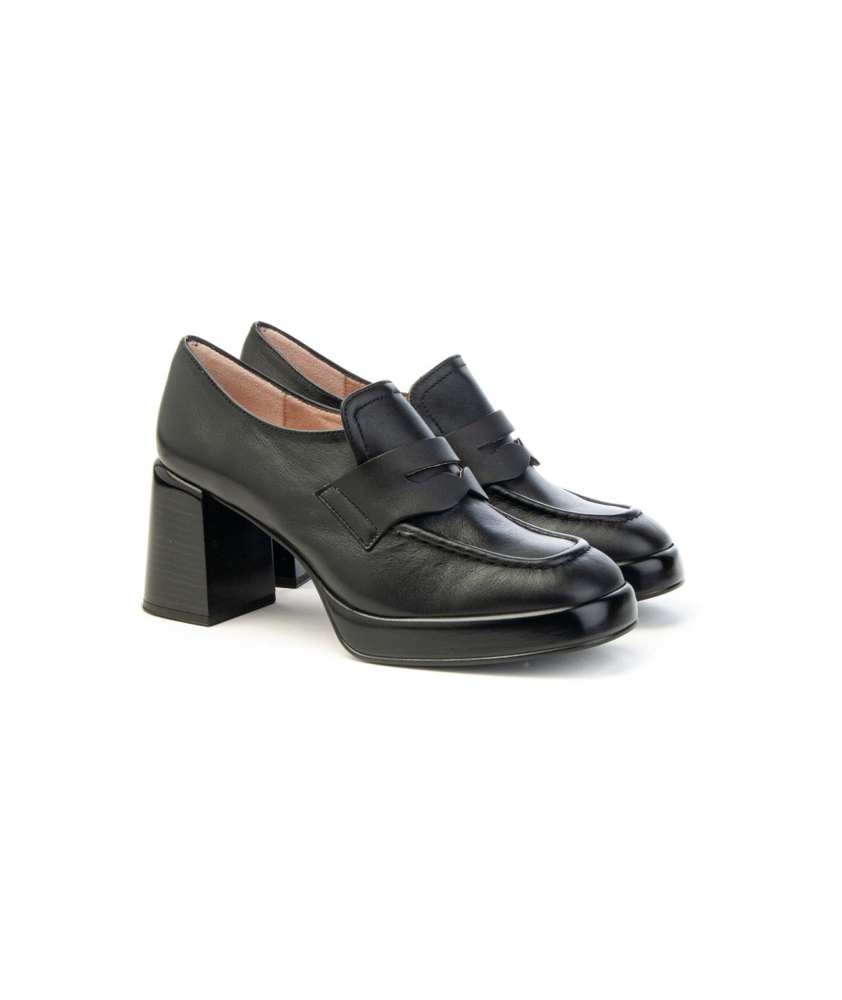 Mocassino HI243696 Hispanitas con Tacco a Blocco e Plateau Donna
