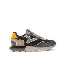Sneakers Victoria 880314 Wing Sport in Nylon e Crosta di Cuoio Uomo
