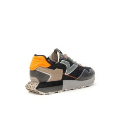 Sneakers Victoria 880314 Wing Sport in Nylon e Crosta di Cuoio Uomo