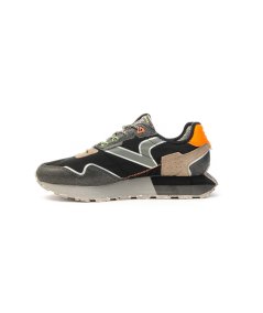 Sneakers Victoria 880314 Wing Sport in Nylon e Crosta di Cuoio Uomo
