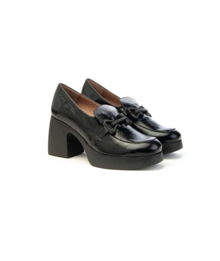 Mocassino Wonders H-4961 con Tacco Medio Donna