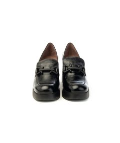 Mocassino Wonders H-4961 con Tacco Medio Donna