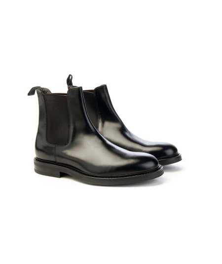 Stivaletti Chelsea Boot Green George in Vitello Spazzolato Uomo