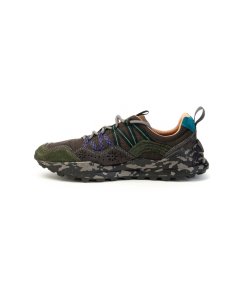 Sneaker Flower Mountain Washi Man 2017843011b74 con lacci Nero Antracite