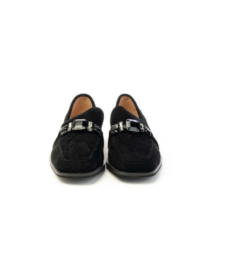 Mocassino Alma en Pena 304 con Morsetto Ricoperto di Strass Donna