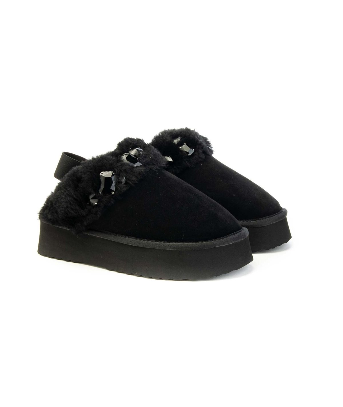 Alma en Pena 1048 Slingback con Plateau e Pietre Donna