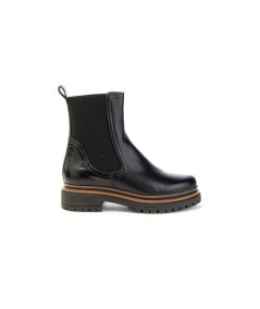 Stivaletti Chelsea Mjus T60204 Tronchetto in Pelle con Tacco Donna