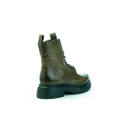 Anfibio Donna Mjus T79201 con Lacci in Vitello Lucidato Donna