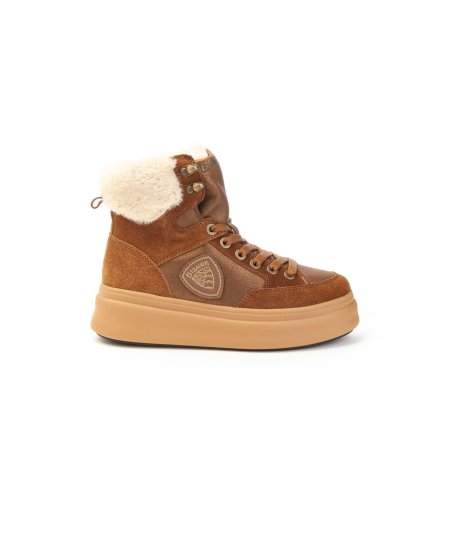 Stivaletto Blauer F4EMERY01/SHE in camoscio Donna