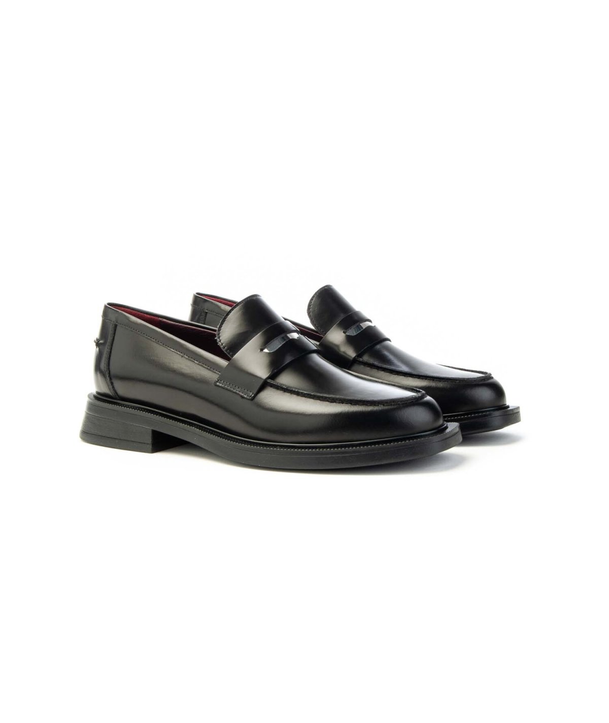 Mocassino Lorenzo Mari Ginevra in pelle con accessorio silver Donn