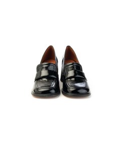 Mocassino Angel Alarcón 24587 in pelle con tacco Donna