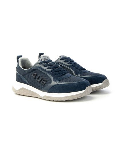 Sneakers Paciotti 4US Daddy 200 in camoscio Uomo