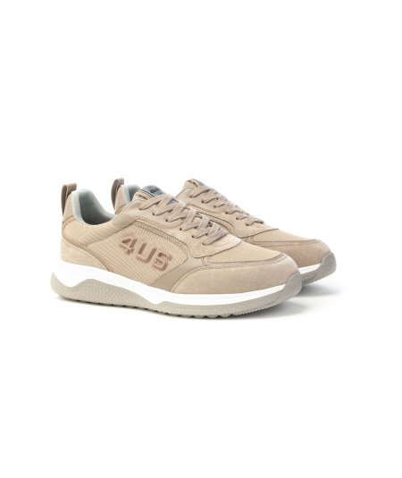 Sneakers Paciotti 4US Daddy 200 in camoscio Uomo