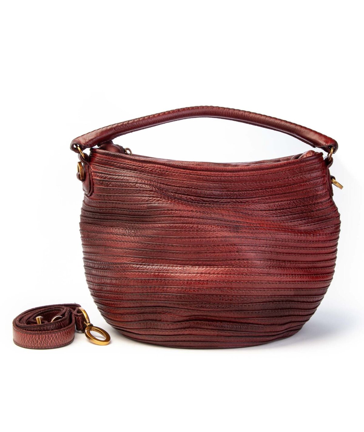 Borsa Majo Boor 9115 con tracolla, manico corto e zip