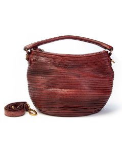 Borsa Majo Boor 9115 con tracolla, manico corto e zip