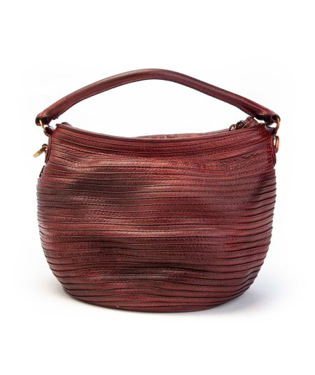 Borsa Majo Boor 9115 con tracolla, manico corto e zip