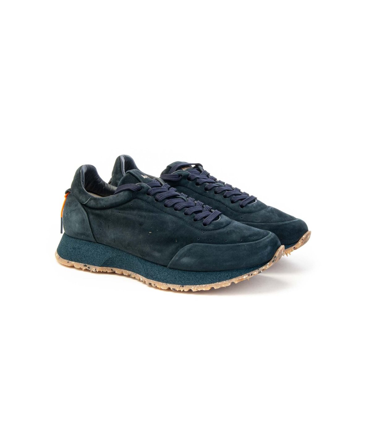 Sneakers Barracuda BU3373A Rocket in camoscio Uomo