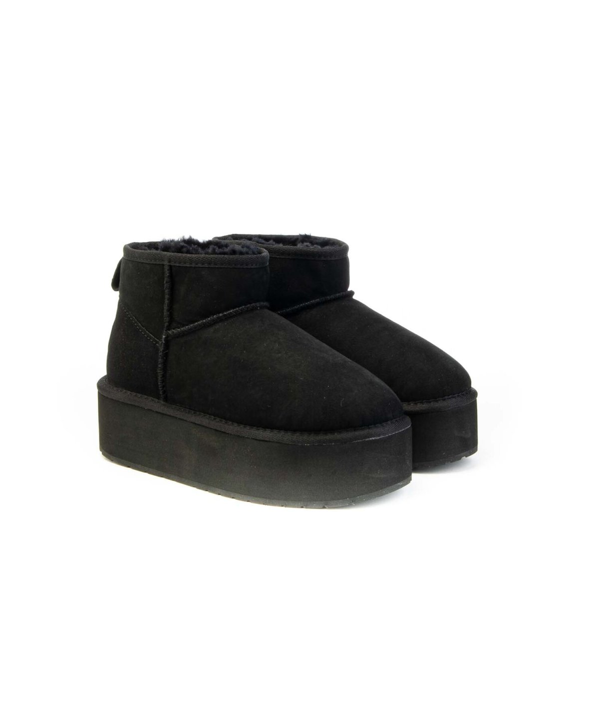 Stivaletto Emu W13082 Stinger Micro Flatform in montone con plateau Donna