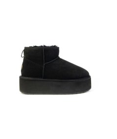 Stivaletto Emu W13082 Stinger Micro Flatform in montone con plateau Donna