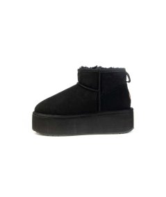Stivaletto Emu W13082 Stinger Micro Flatform in montone con plateau Donna