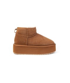 Stivaletto Emu W13082 Stinger Micro Flatform in montone con plateau Donna