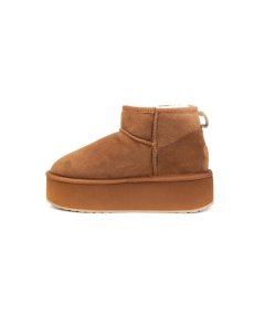 Stivaletto Emu W13082 Stinger Micro Flatform in montone con plateau Donna