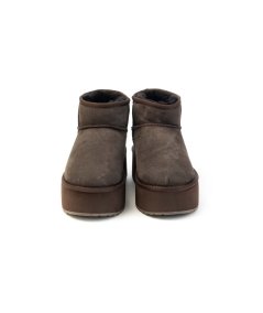 Stivaletto Emu W13082 Stinger Micro Flatform in montone con plateau Donna