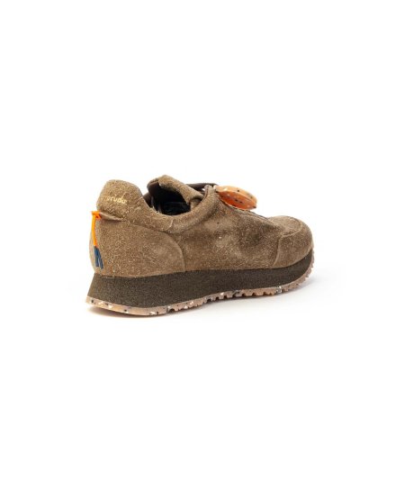 Sneakers Barracuda BU3373A Rocket in camoscio Uomo