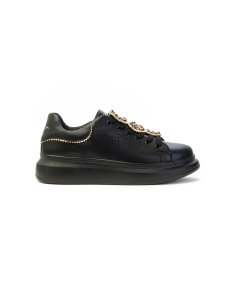 Sneaker Juliette Tosca Blu Sf2401s009 Con Accessorio Snake In Strass