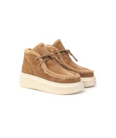 Stivaletto Bergen Tosca Blu Sf2411s110 Lacci Con Platform