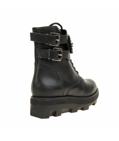 Anfibio H'oro in pelle con borchie Donna
