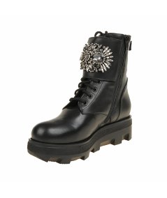 Anfibio H'oro in pelle con borchie Donna