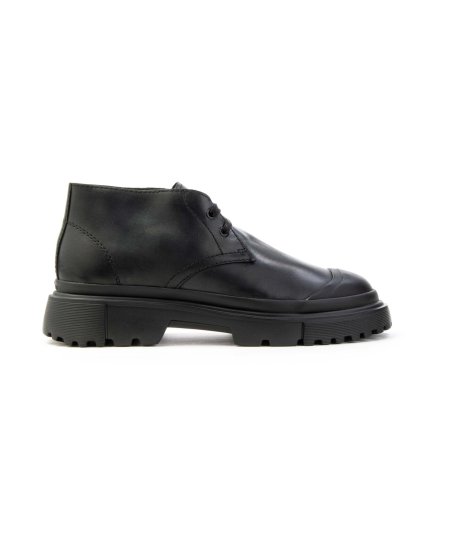 Hogan Scarpa Polacchino H619 Nero Uomo