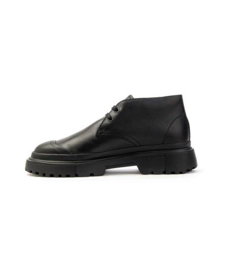 Hogan Scarpa Polacchino H619 Nero Uomo