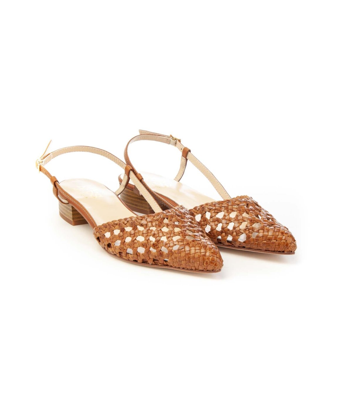 Kess slingback 21548 intrecciato a mano