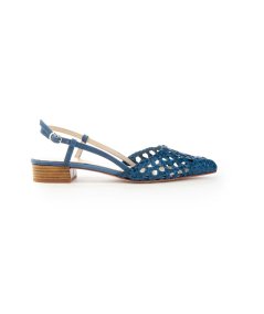 Kess slingback 21548 intrecciato a mano
