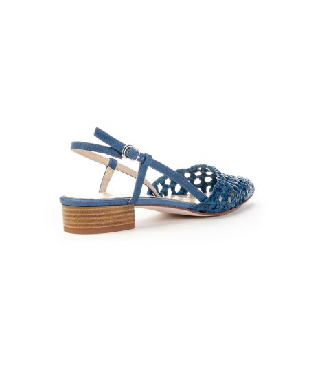 Kess slingback 21548 intrecciato a mano