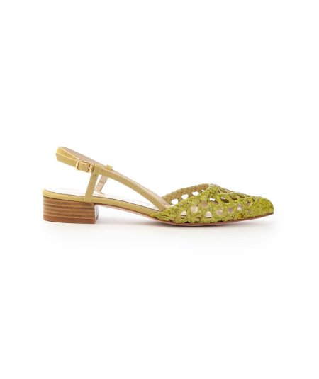 Kess slingback 21548 intrecciato a mano