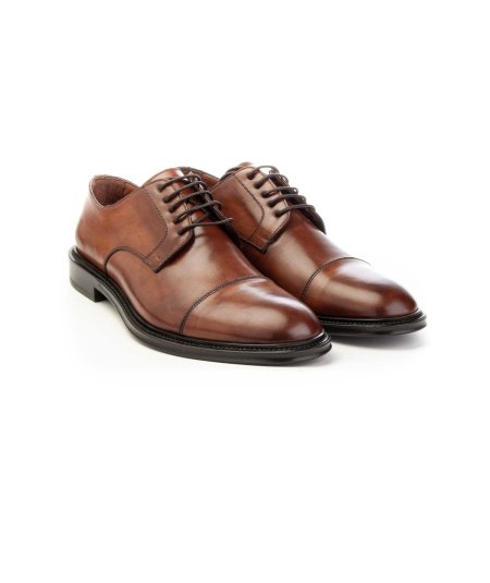 Brecos derby lacci 11255 fondo cuoio