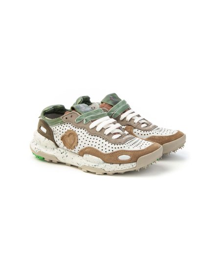 Satorisan Sneaker Donna in pelle laserata 110112a Chacrona
