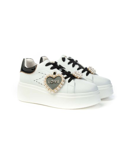 Tosca Blu Sneaker Ss2403s042 Cuore Donna